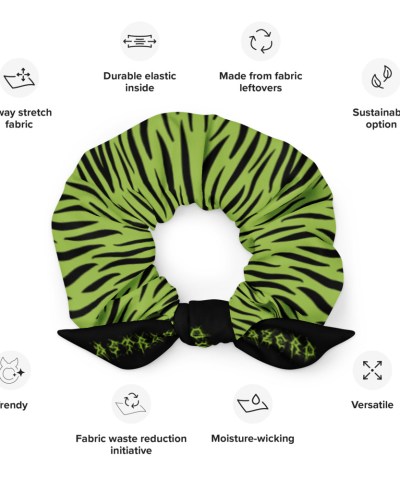 Featured image for “Green Animal - Scrunchie”