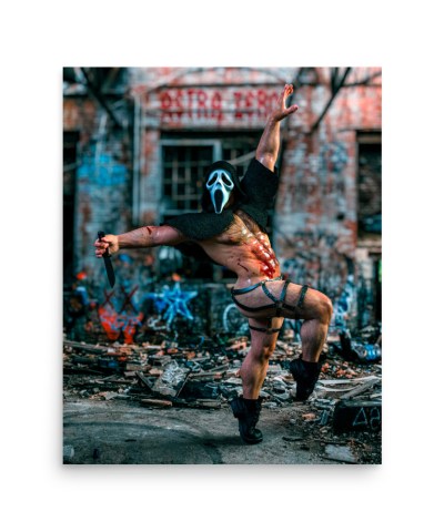 Featured image for “Killer dancing  - Poster print”