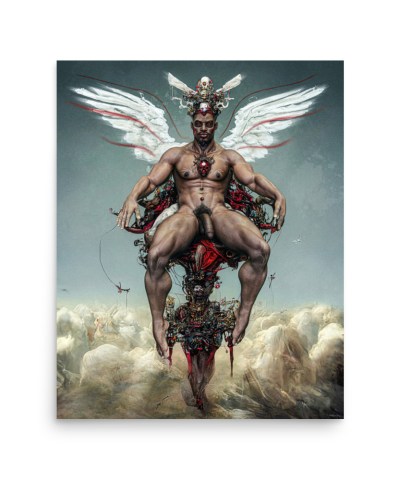 Featured image for “King of the Damned - Poster print”