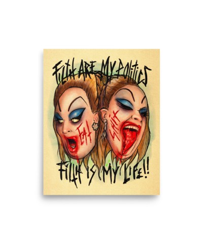 Featured image for “Filth is my Life - Poster print”