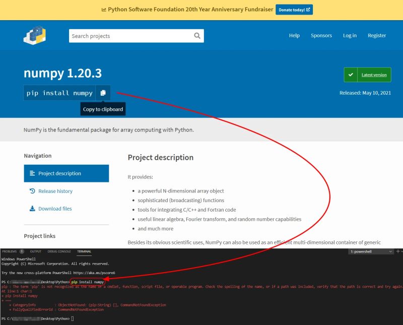 Installing Python Package In Visual Studio Code Astro Geo Gis - Premium Light Picture Gallery - HD