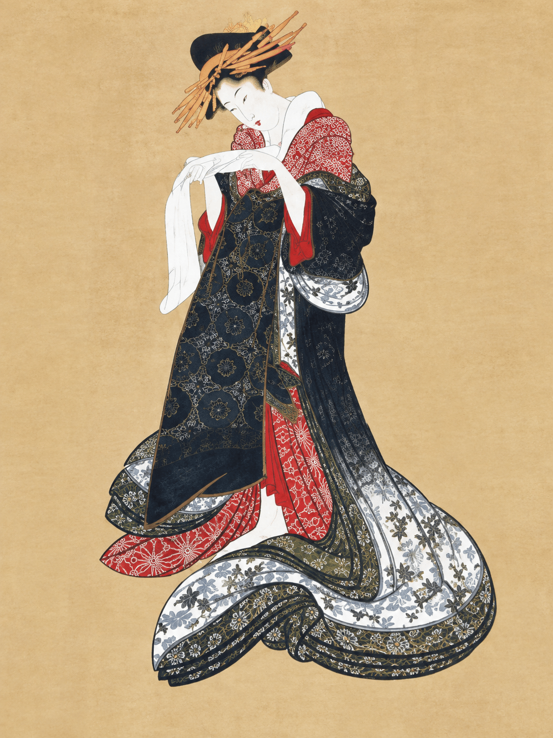 大英博物館・日本美術コレクション・百花繚乱を観て－その２（初里帰り歌麿の大作）