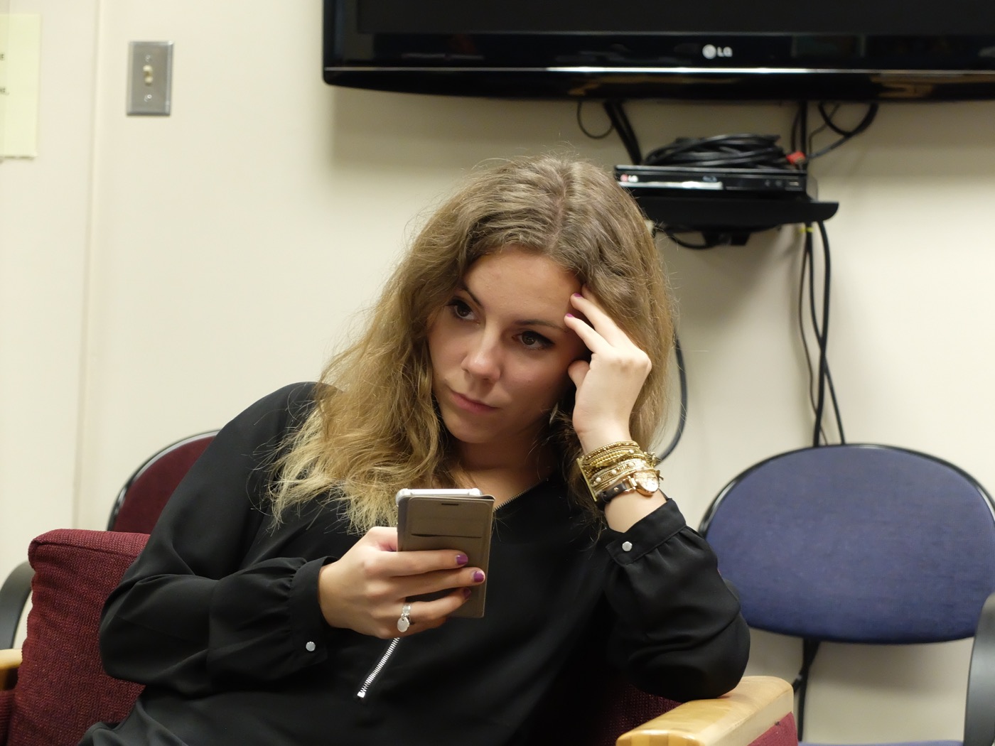 Elle ne m'a pas (encore) vue...