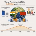 World Population 2026 Key Figures And Projections Mondiale 2026.