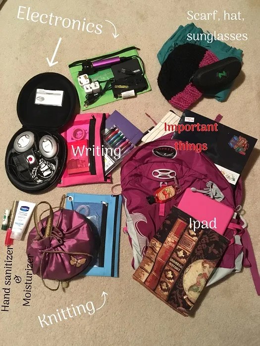 pack for prince edward island: Backpack packing