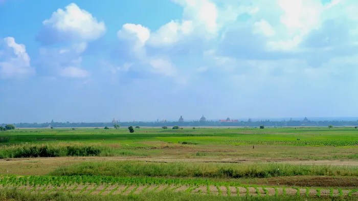 View from the bike ride