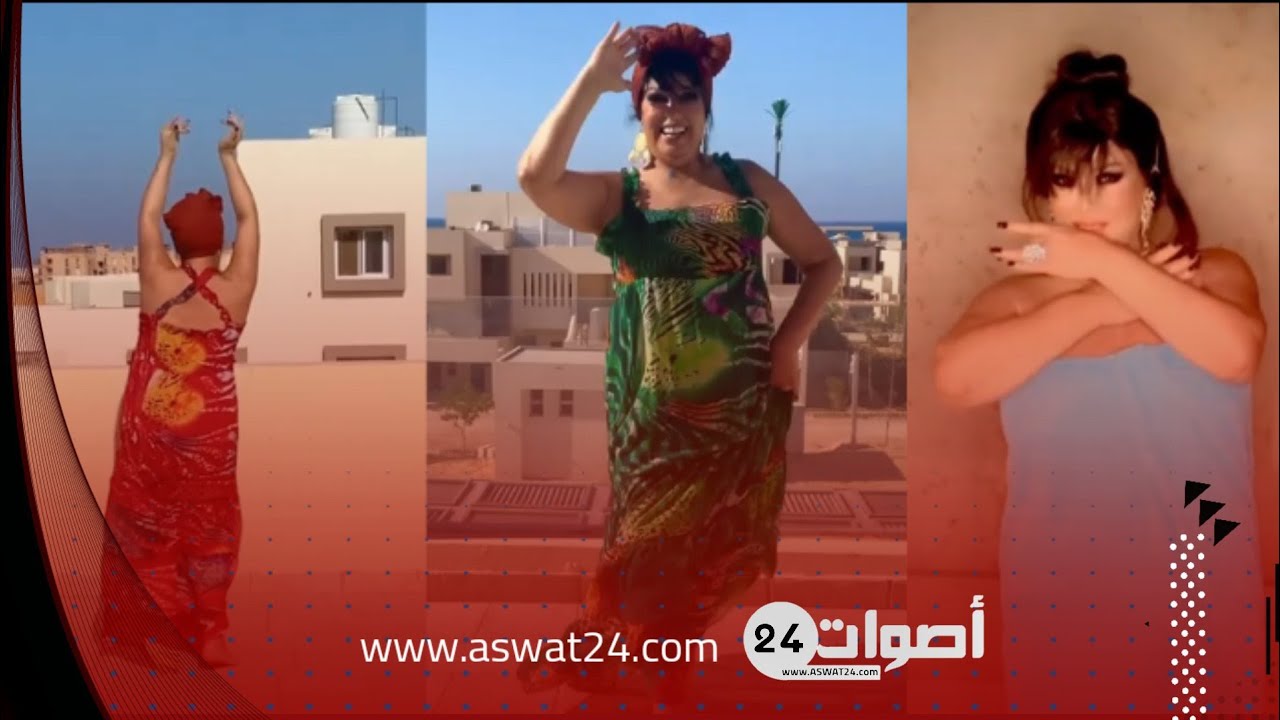 فيفي عبده ترقص بفستان جريء كاد يسقط ويكشف المستور!