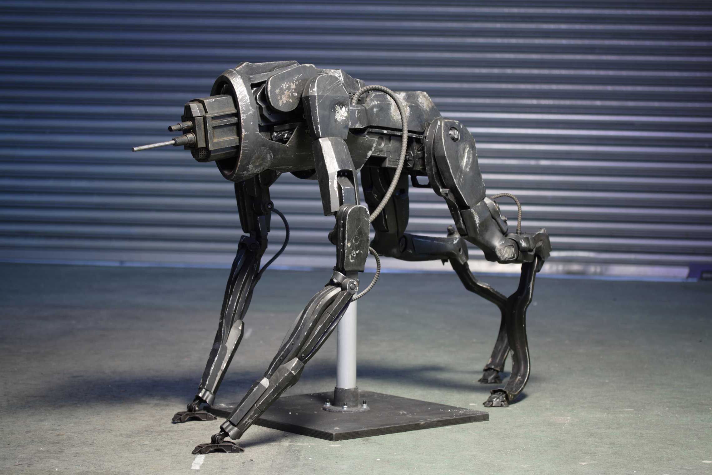 pic Mechanical Robot Fox war of the worlds quadruped aliens