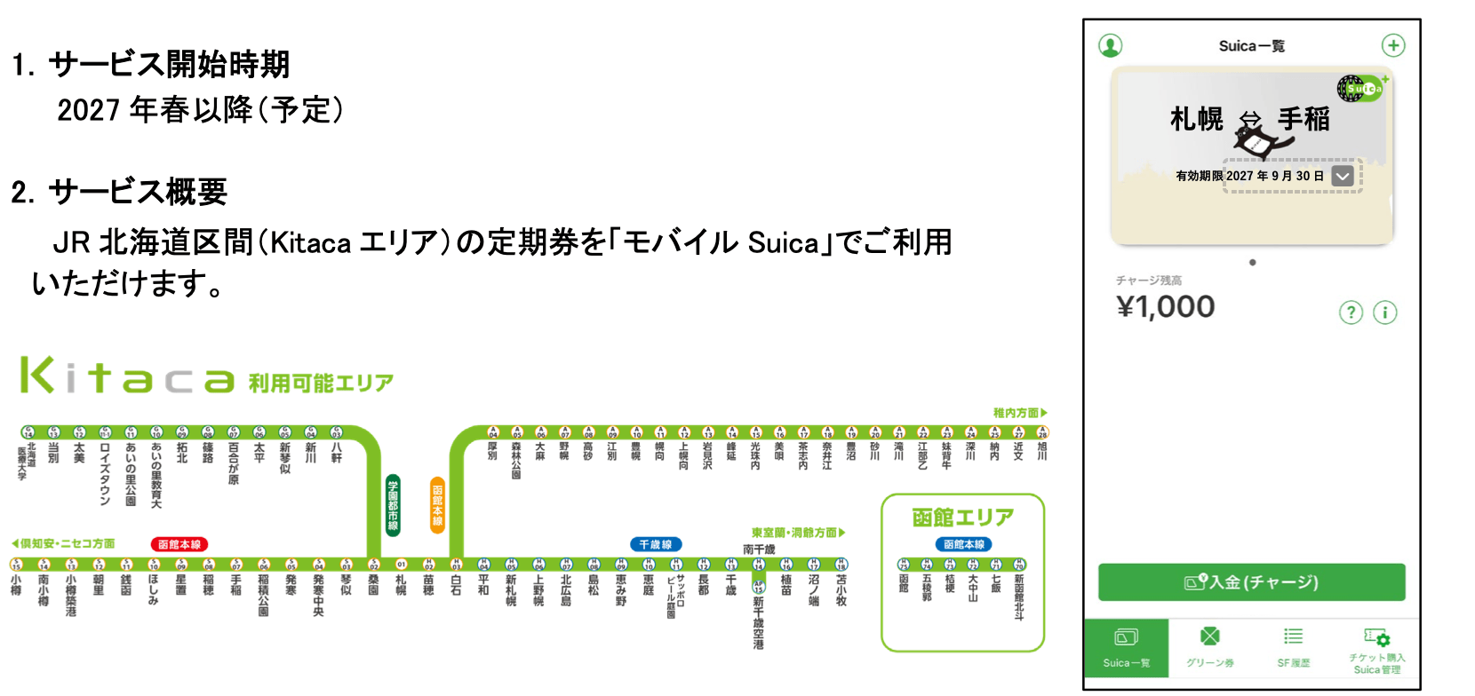 More non-JRE commuter passes coming to Mobile Suica in 2027