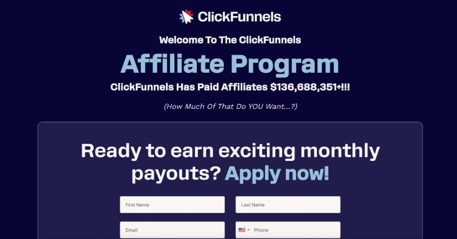 ClickFunnels - Affiliate Program