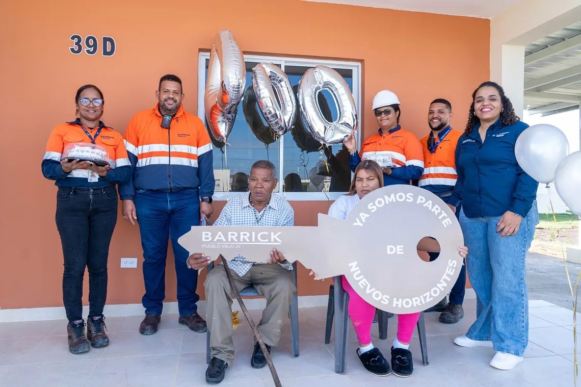 Avance en nuevos horizontes: barrick traslada a la familia 400
