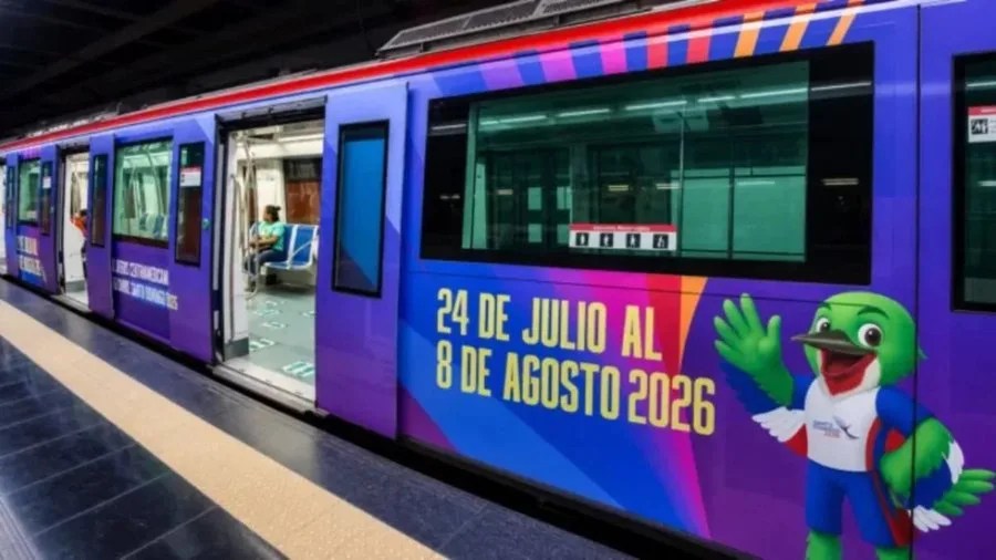 Metro extenderá su horario por los juegos centroamericanos y del caribe 2026