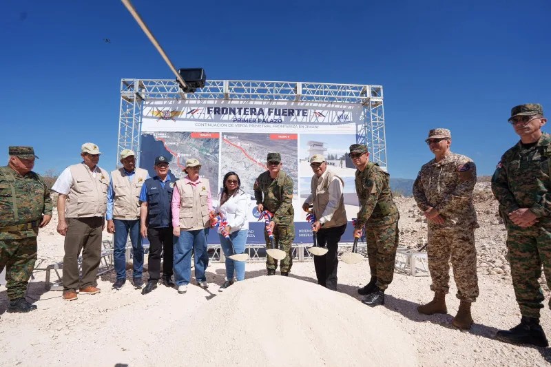 Inician construcción de nuevo tramo de la verja perimetral fronteriza