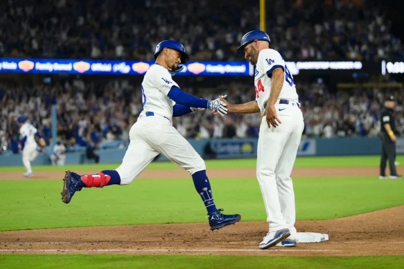 Betts batea jonrón de 3 carreras y los dodgers vencen 7-5 a los nacionales