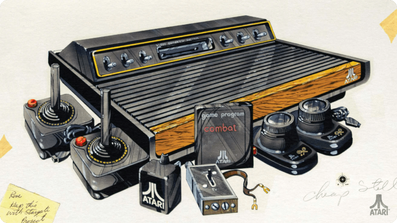 History Atari - Vintage Photo Collection - HD Quality