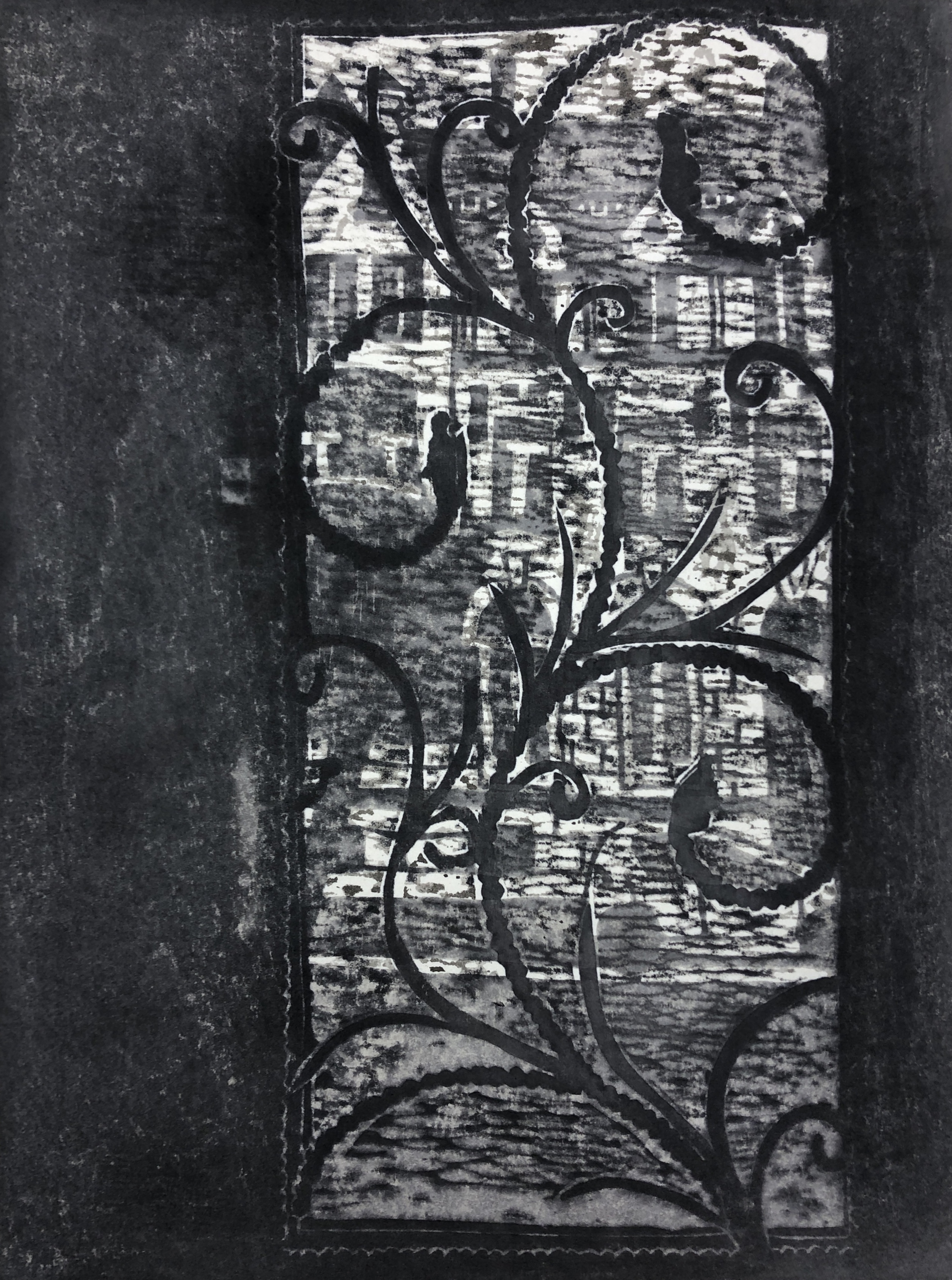 木版画／モノクロで摺る抽象 2021後期 | 幼児から大人まで！川崎市中原