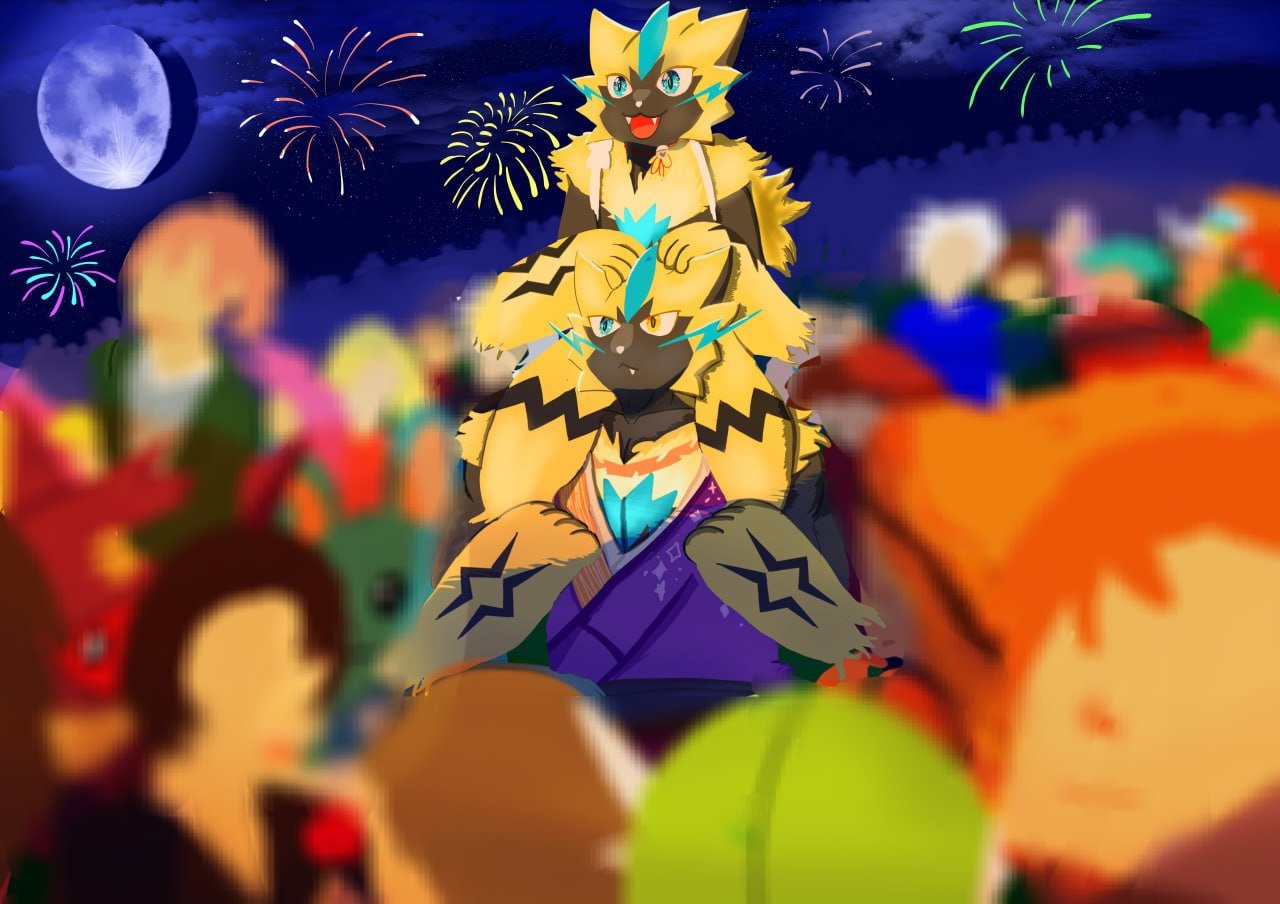 Pokemon – Happy New Year 2024! by Leo - Atelier Tenko
