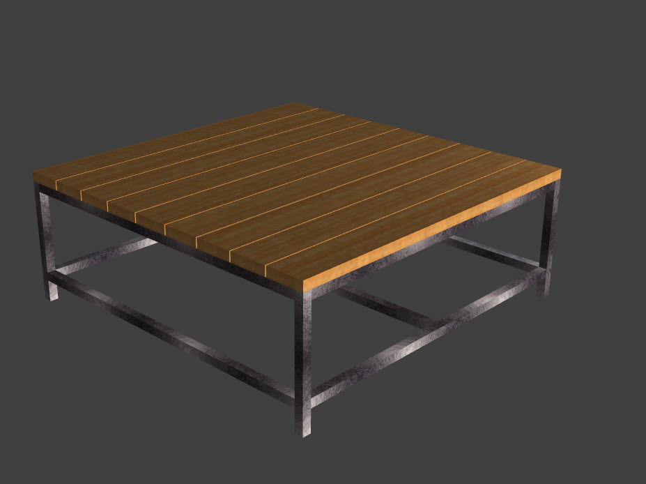 Fabriquer Une Table Metal Et Bois Meuble Designer
