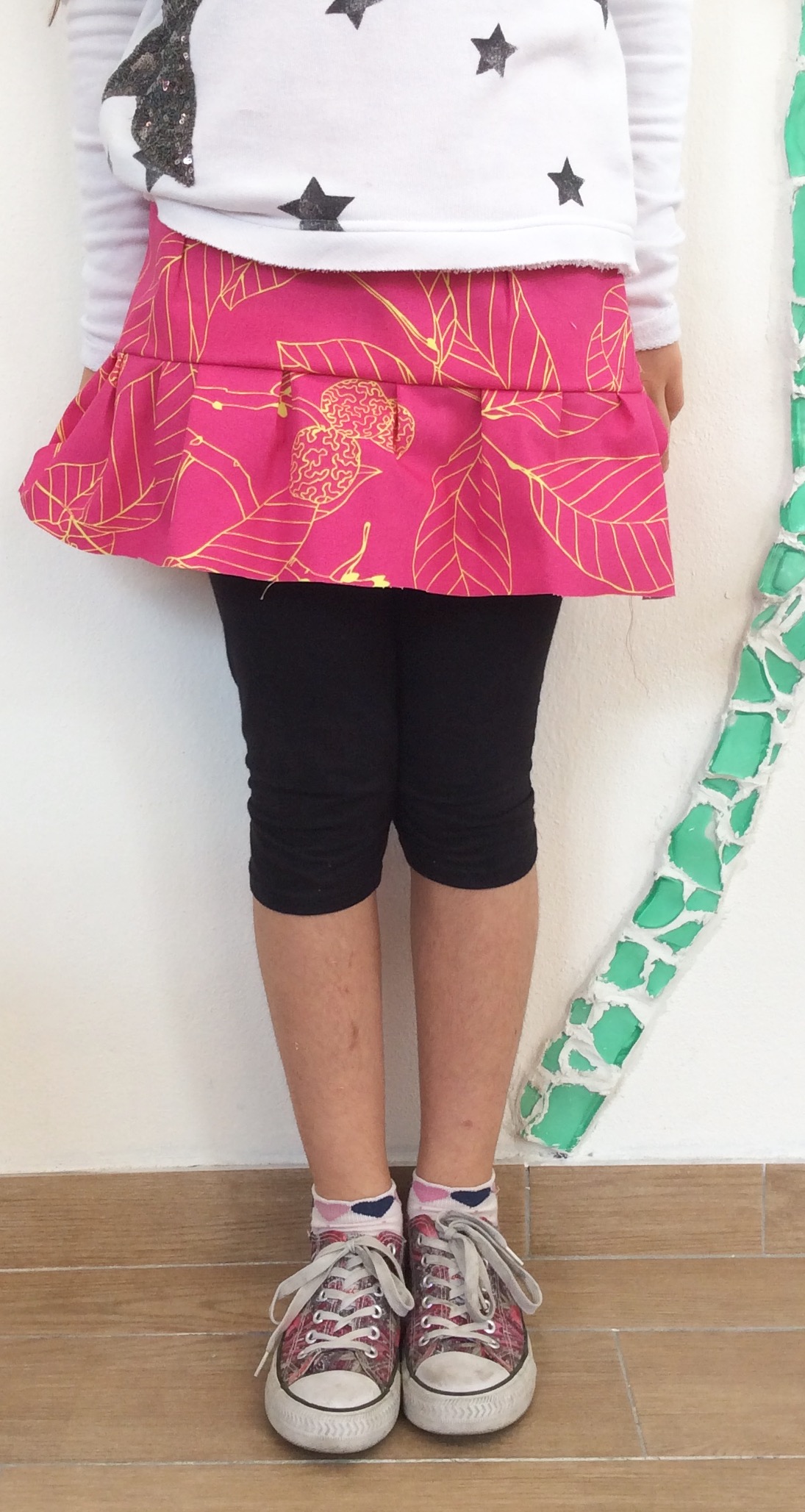 Clara prova la gonna