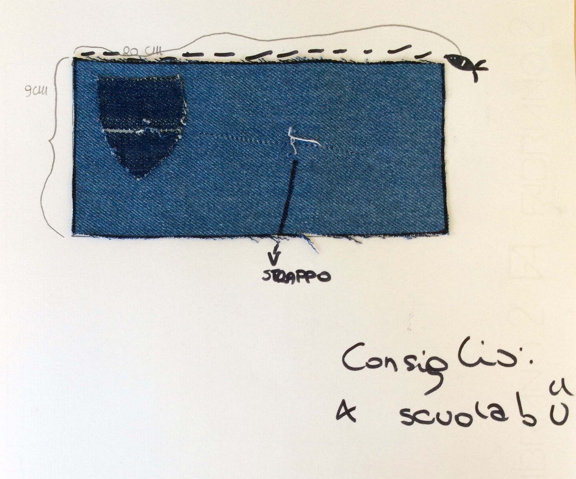 Bozzetto astuccio di Chiara