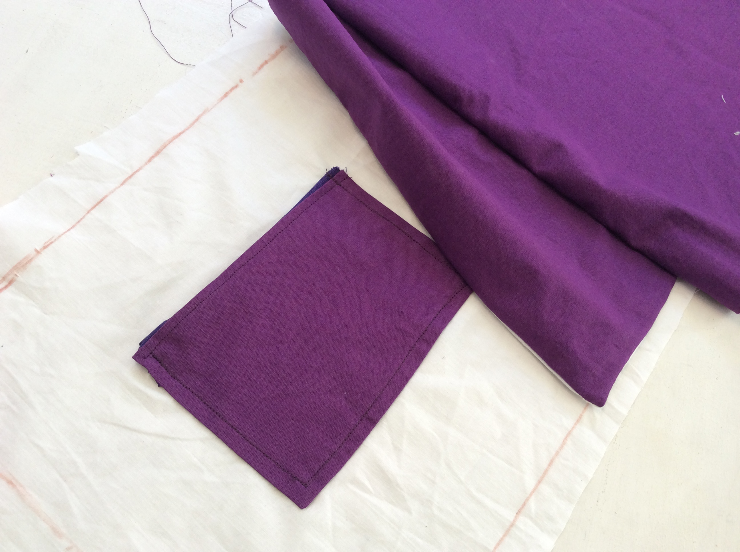 Borsa di Jasmine in lavorazione