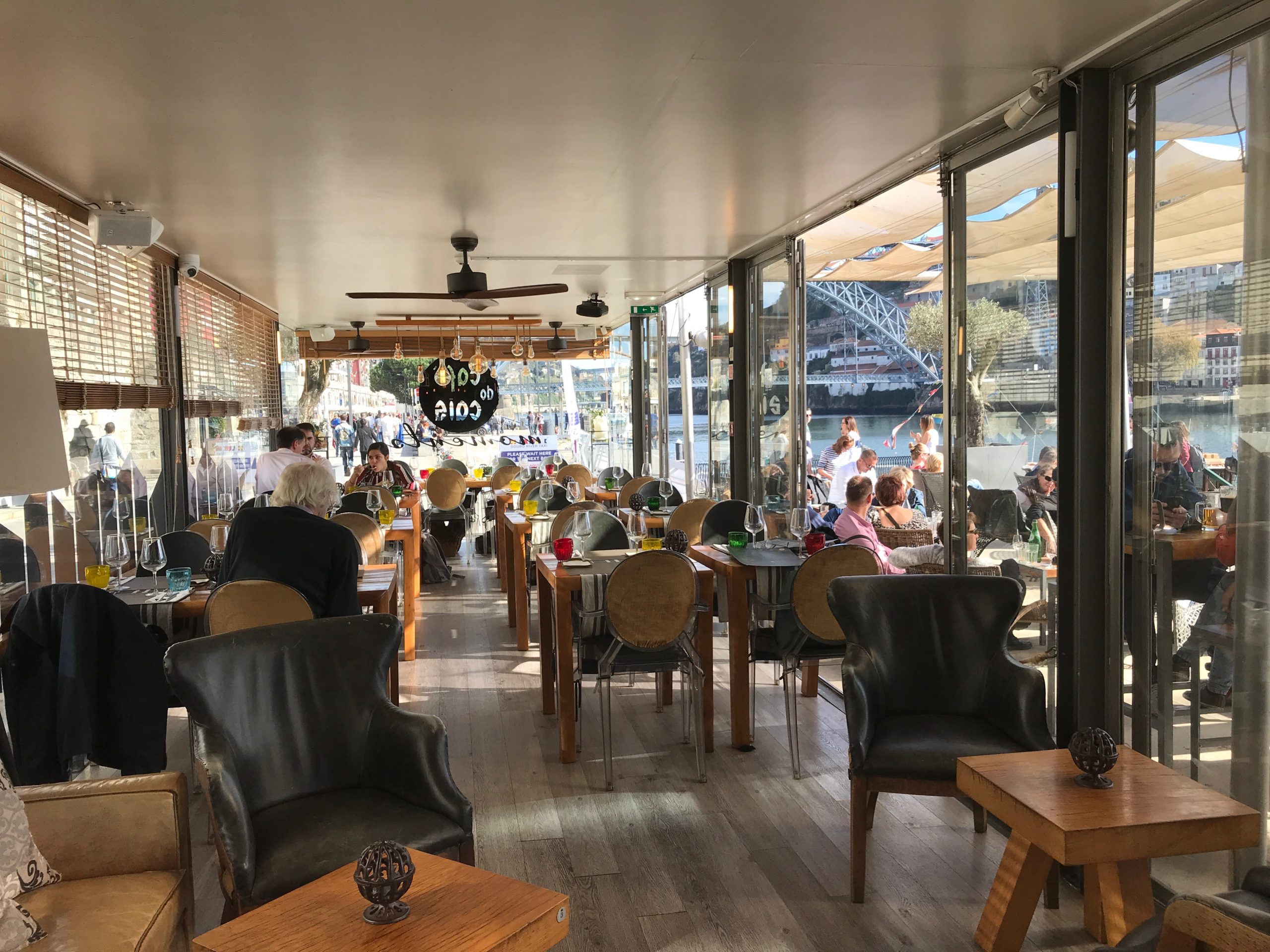 Cafe Do Cais, Porto, Portugal Atelier de Hahn