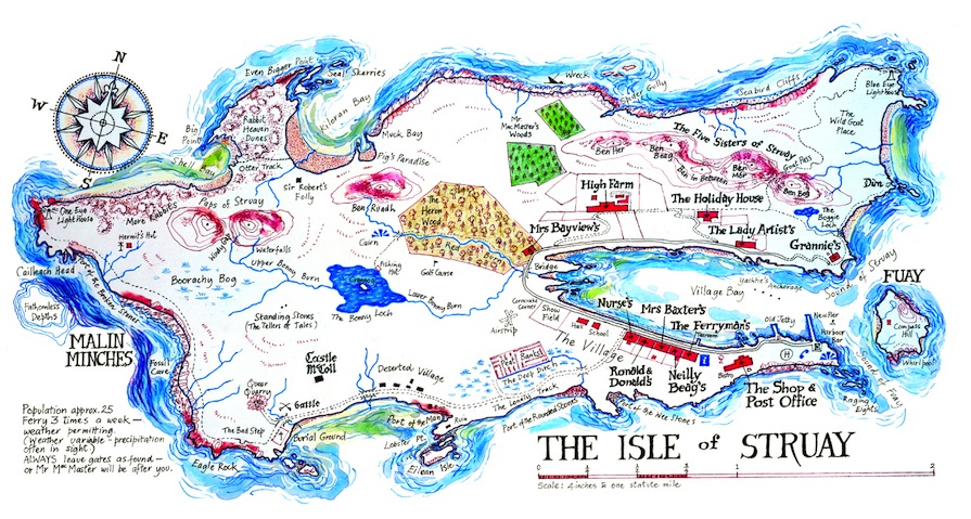 En Route Pour L Ecosse Avec Katie Morag Struay MAP1.