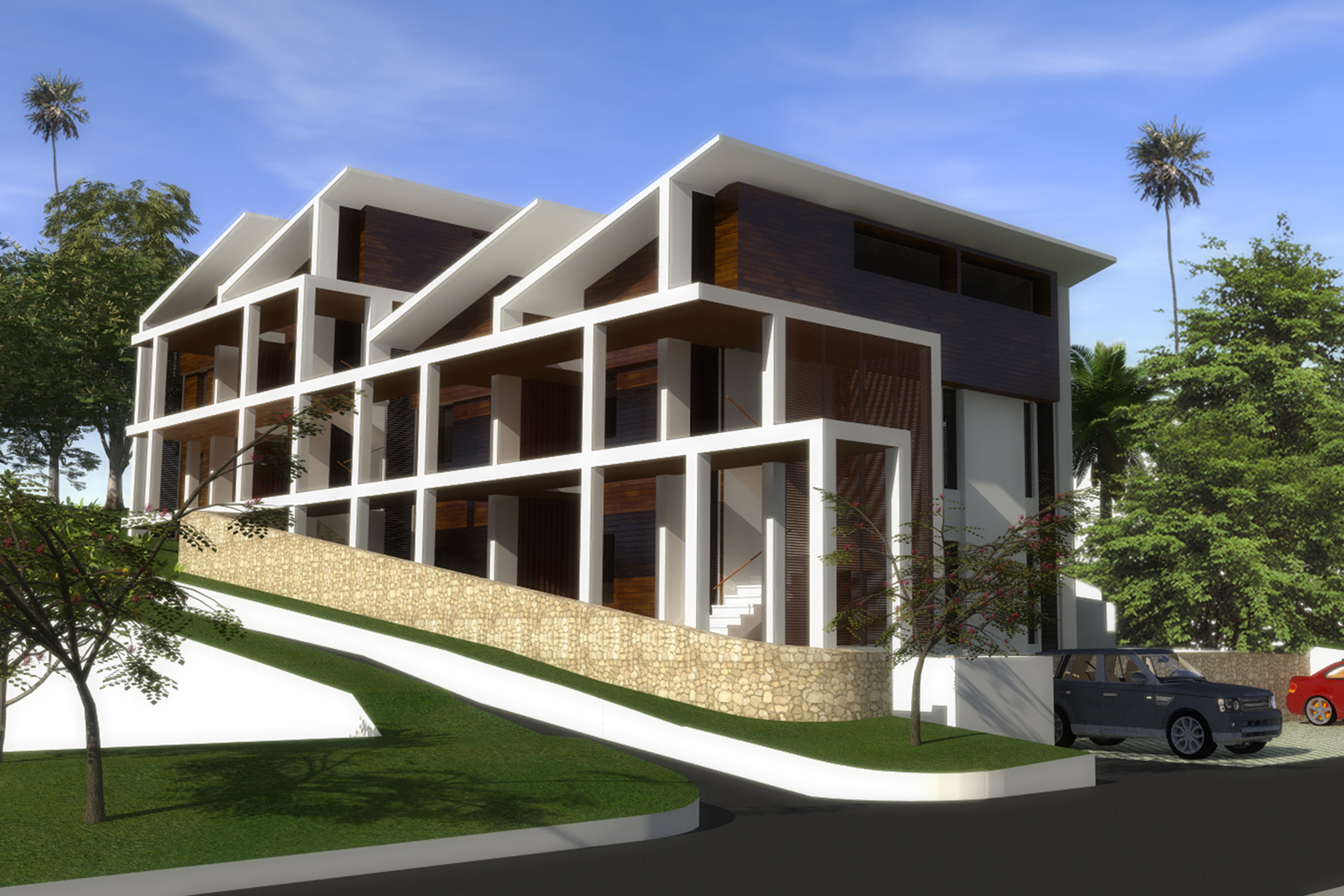 Newly constructed paradise bay luxury residence is where sophistication meets tranquility. Paradise Bay Atelier Vidal