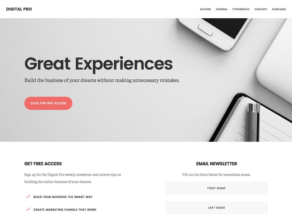 A large proportion of wordpress themes have customization options, meaning you can make changes to the design and layout via the customizer. 35 Best Business Wordpress Themes 2021 Athemes