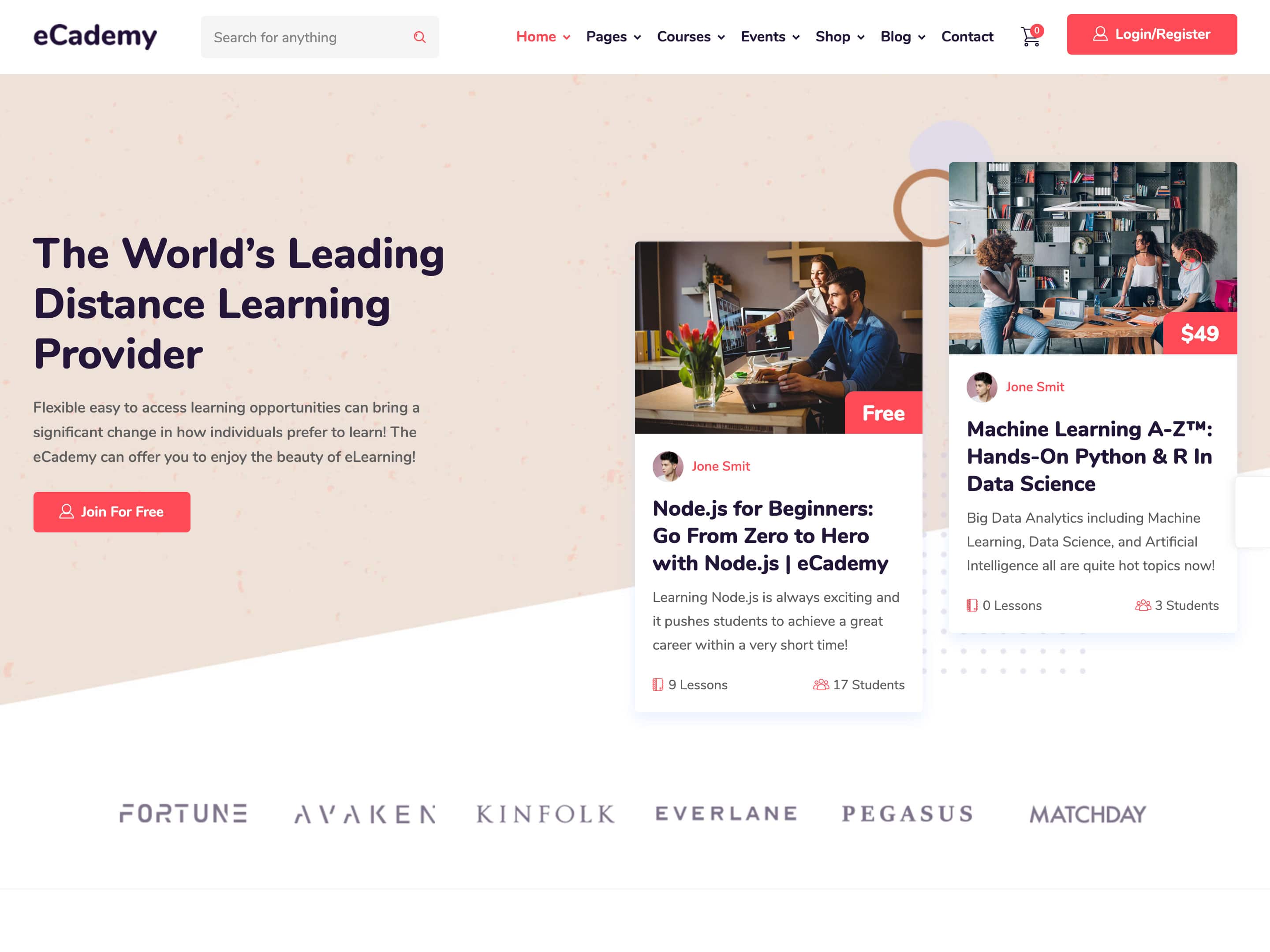 Educational wordpress themes can be used for schools, colleges, universities,. 30 Best Education Wordpress Themes 2021 Athemes