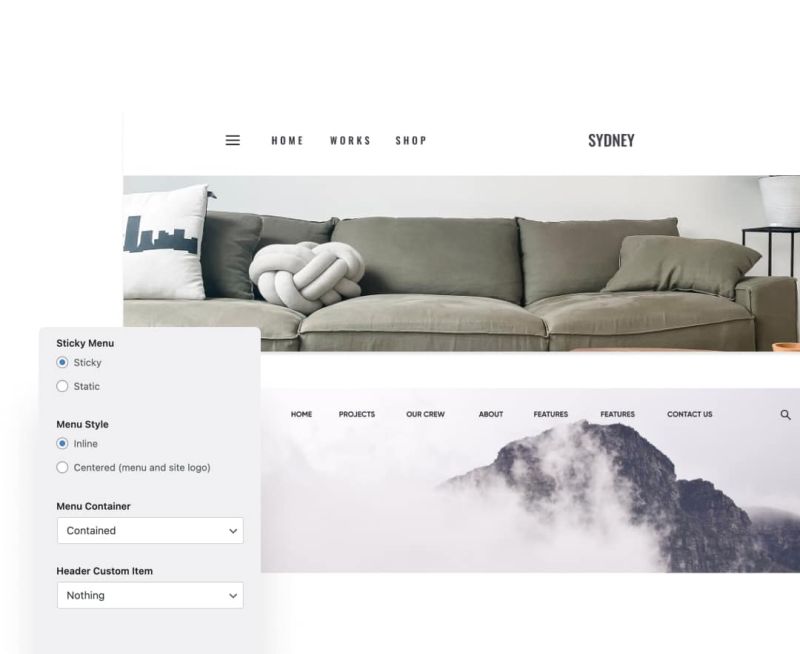 Sydney Fast Customizable Wordpress Theme - Best Geometric Textures in Full HD