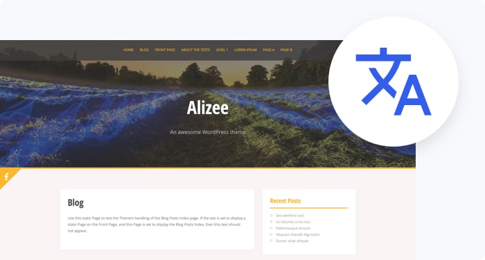 Removing wordpress footer alizee theme. Alizee - aThemes