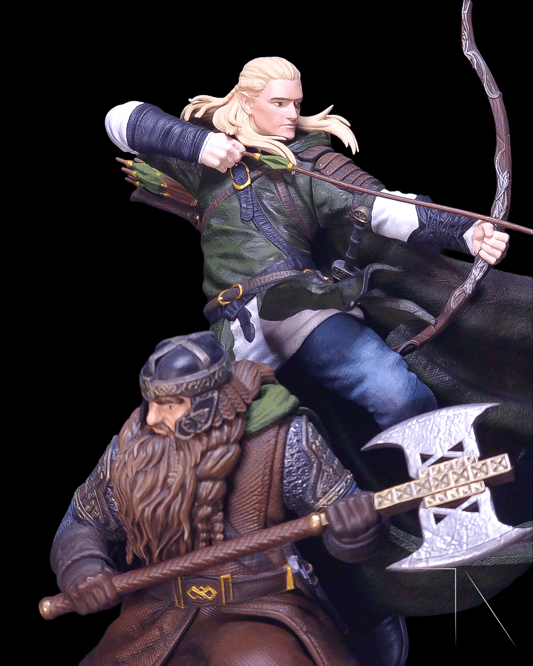 Gimli & Legolas - Senhor dos Anéis