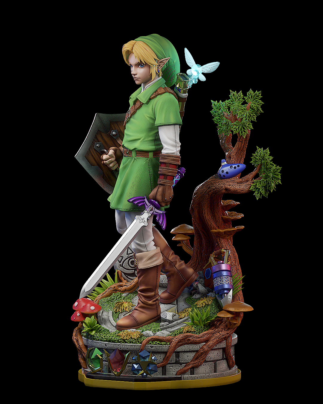 Link – A Lenda de Zelda Diorama