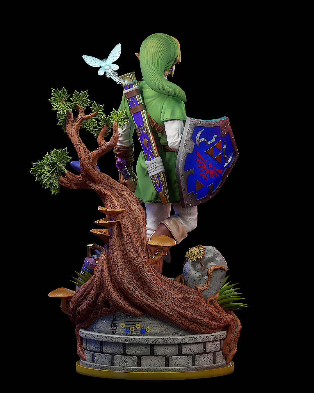 Link – A Lenda de Zelda Diorama