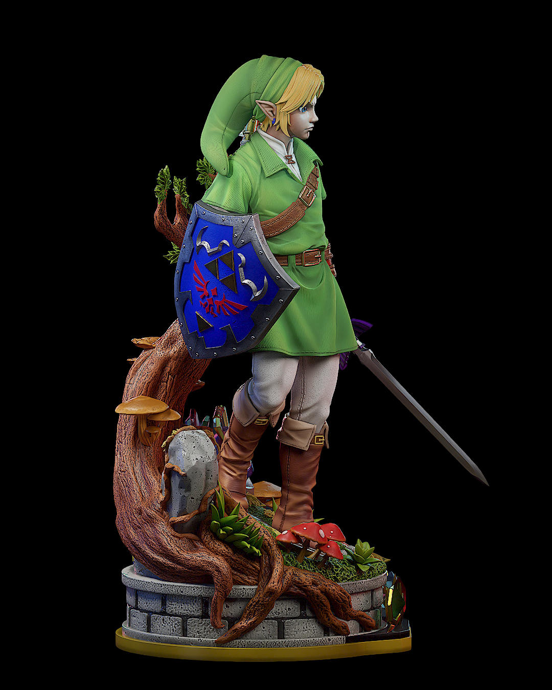Link – A Lenda de Zelda Diorama