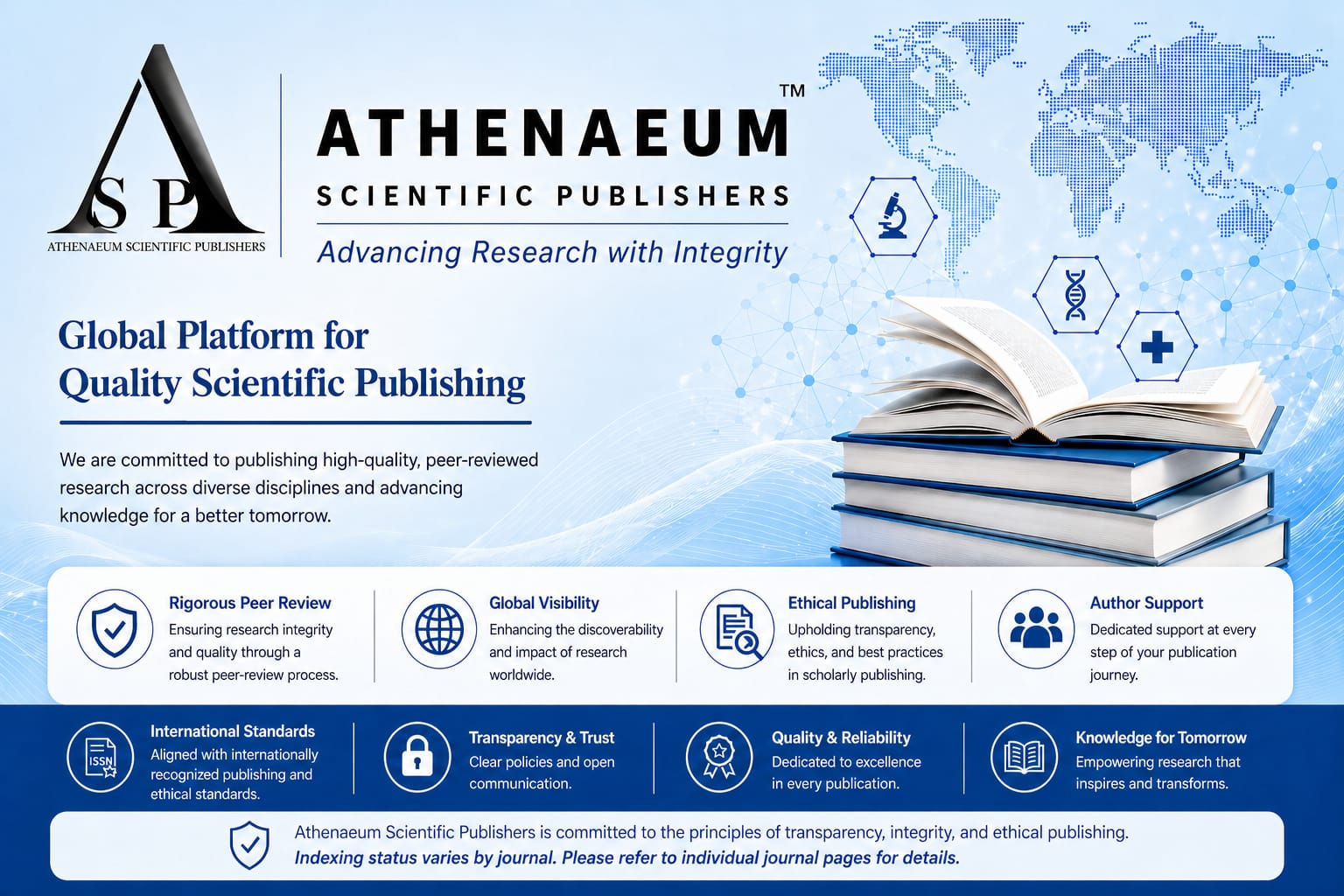 Athenaeum Scientific Publishers- Advancing Research with Integrity