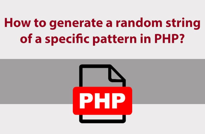 How To Generate A Random String Of A Specific Pattern In Php Athenalinks - Colorful Picture Collection - Desktop Quality