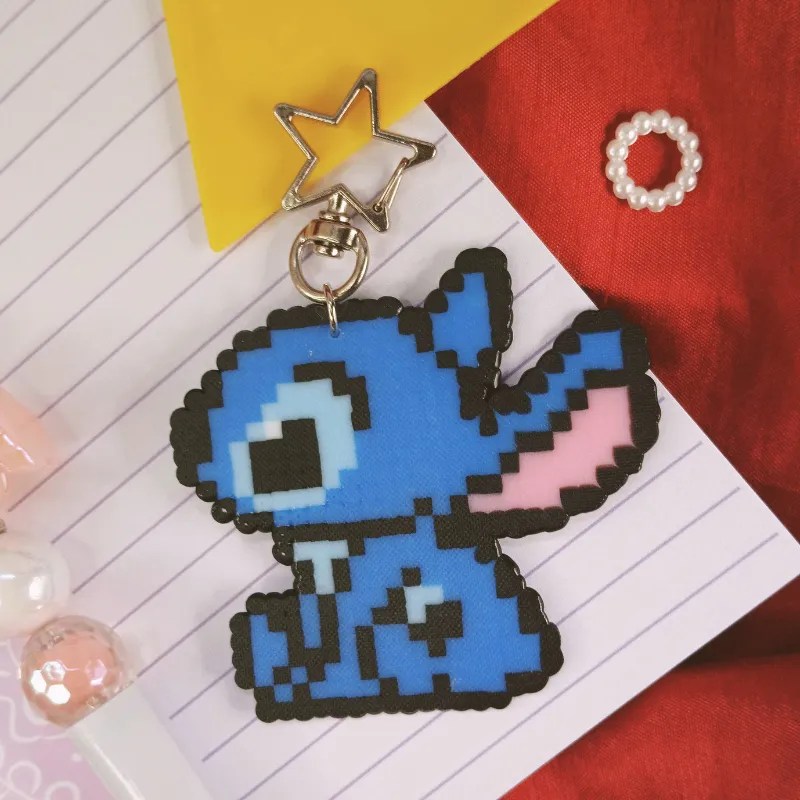 Display of Bead Keychain