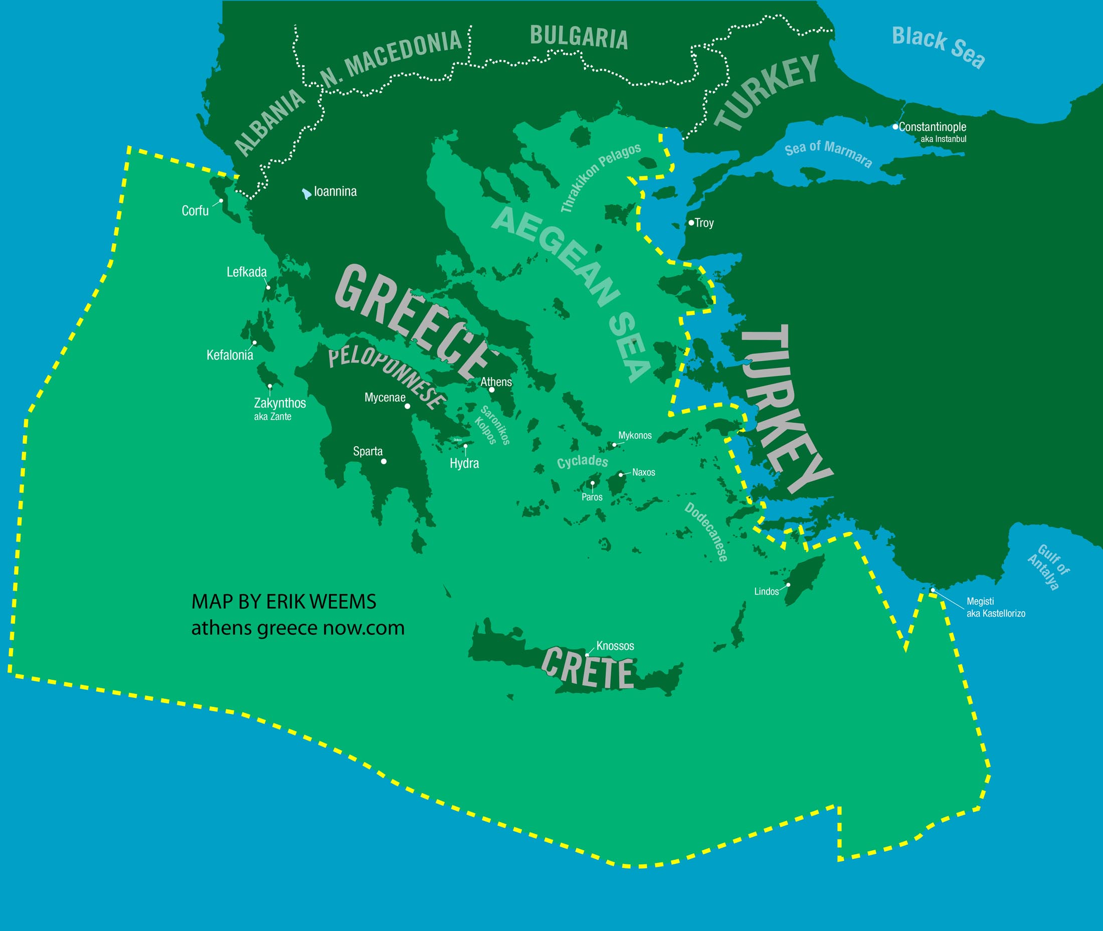 November 21 2025 Athens Greece Now Greece Map 2025 Eez 
