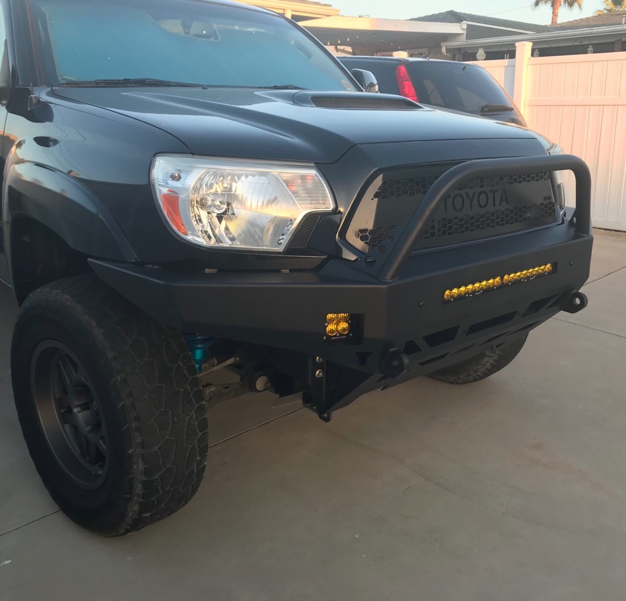 2012-2015 toyota tacoma front bumper