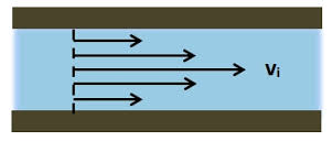 Flow in a parallel pipe