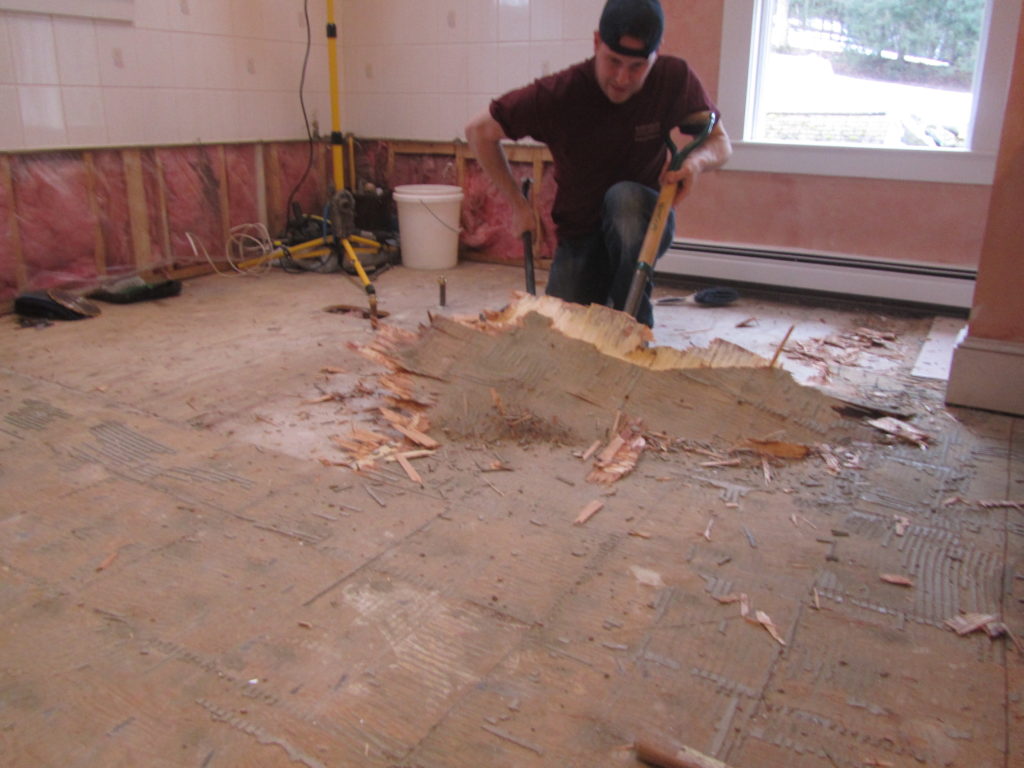 How is ceramic tile made? Removing Tile from a Plywood Subfloor - At Home Solutions