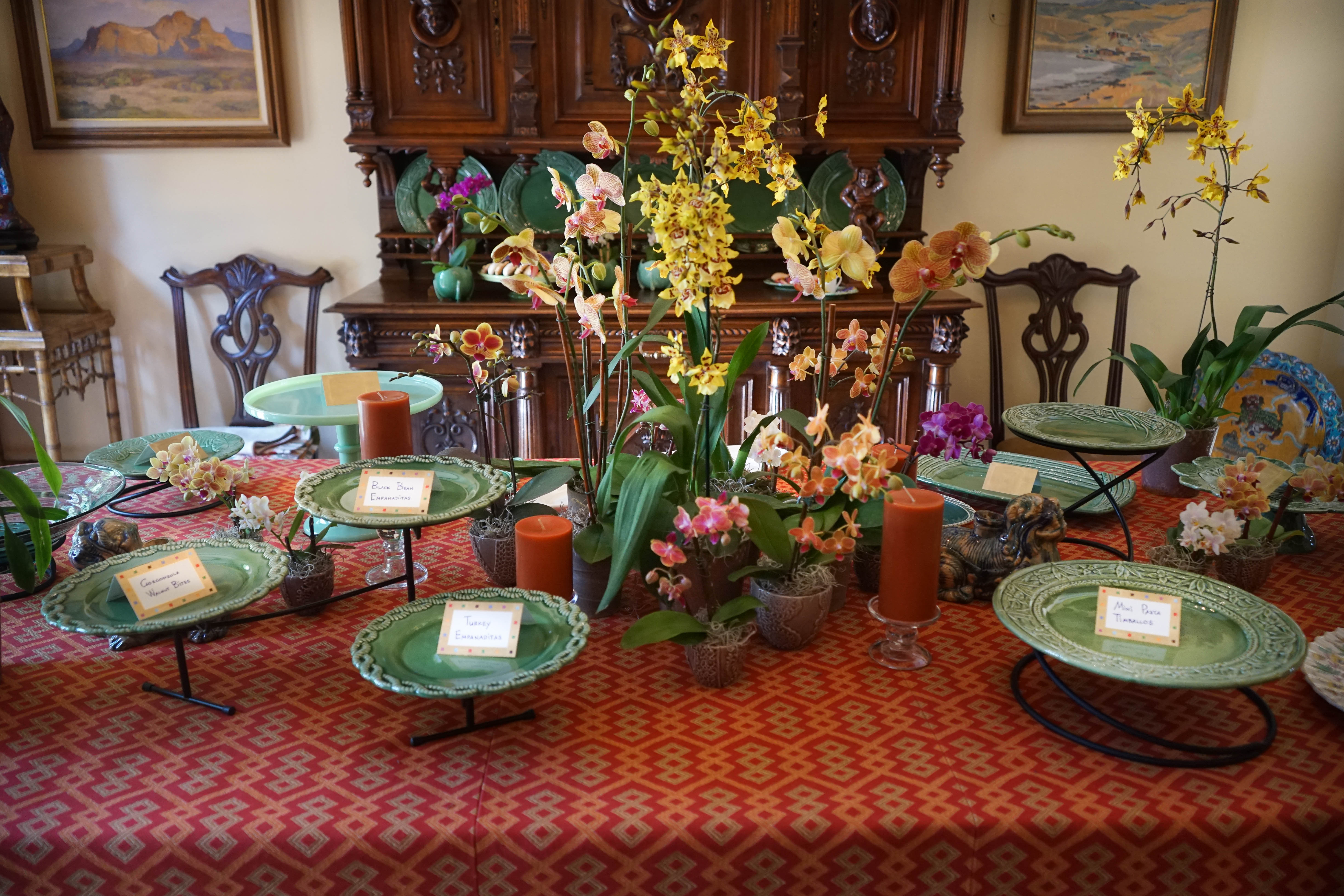 Apps & Alcohol: Buffet Table