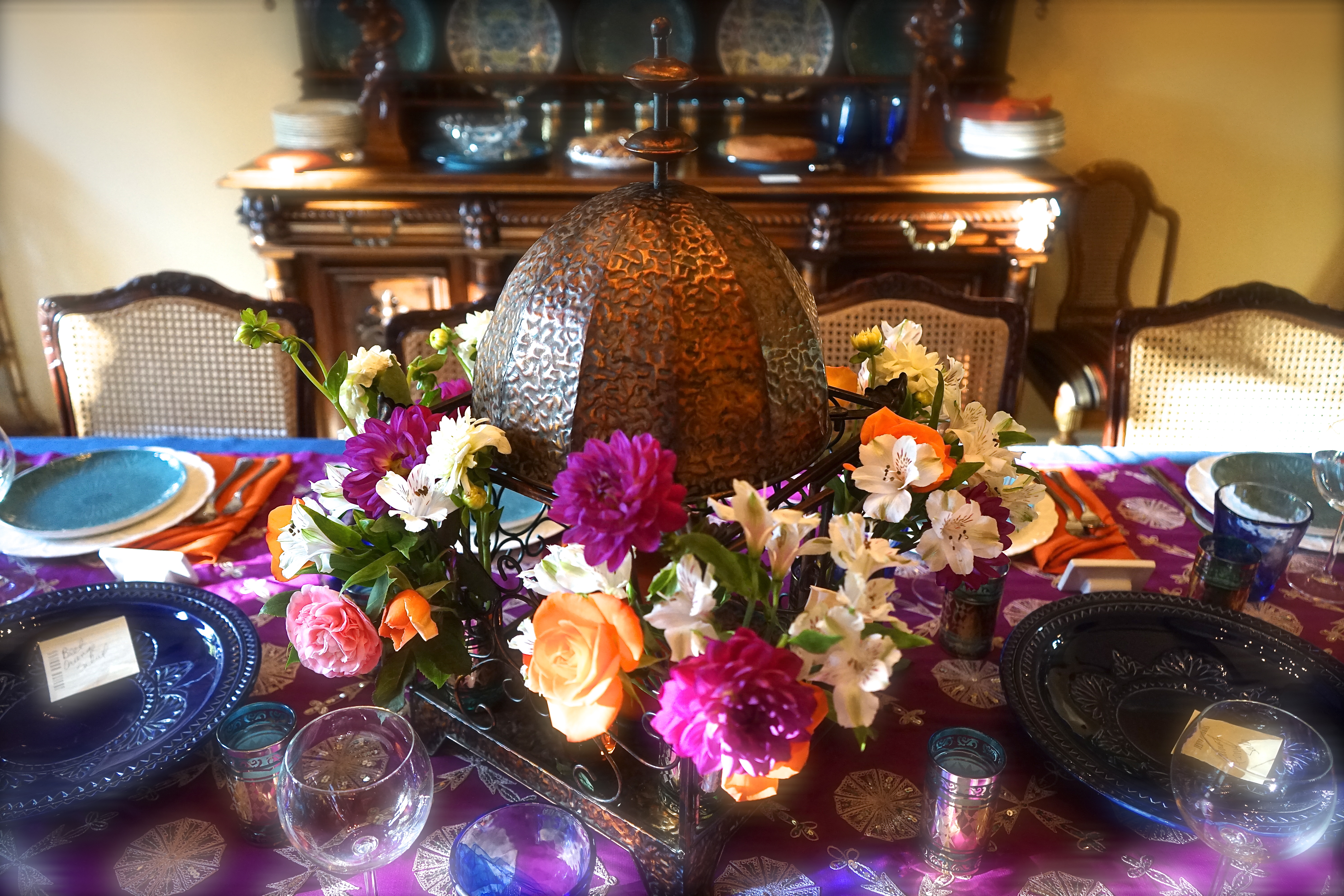 Moroccan Feast: Centerpiece