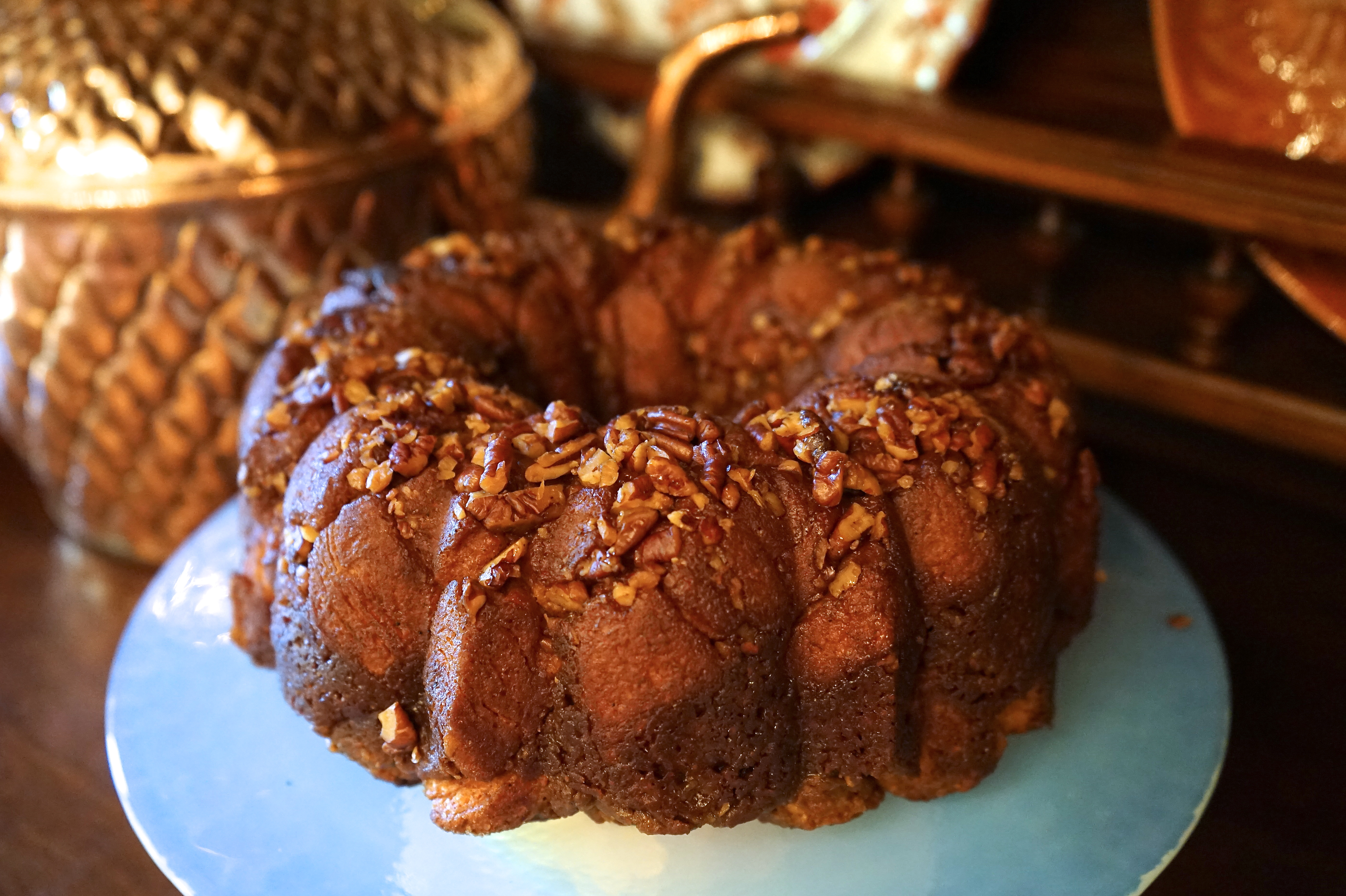 Pumpkin Monkey Bread (New Year's Day Brunch)
