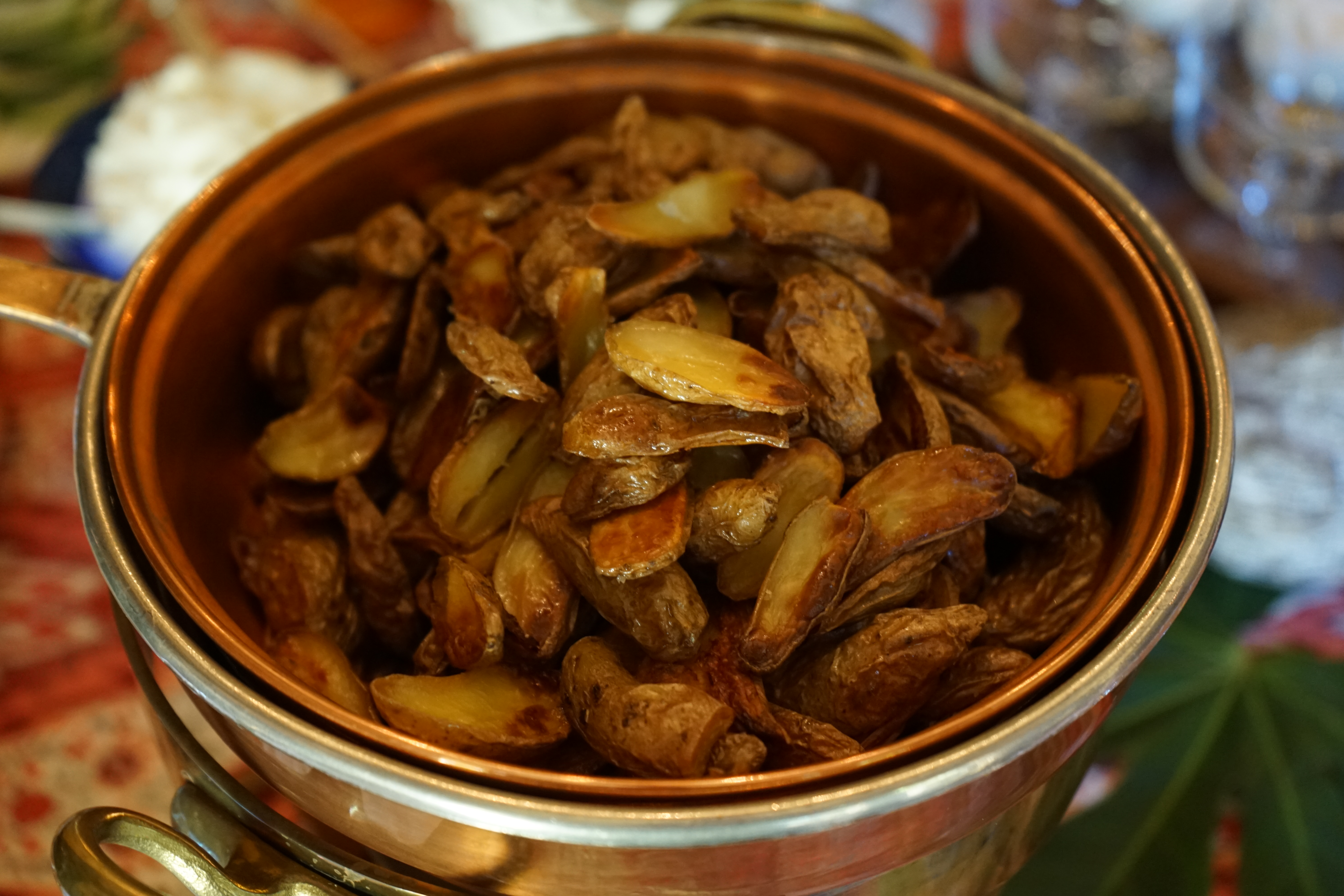 Roasted Fingerling Potatoes (New Year's Day Brunch)