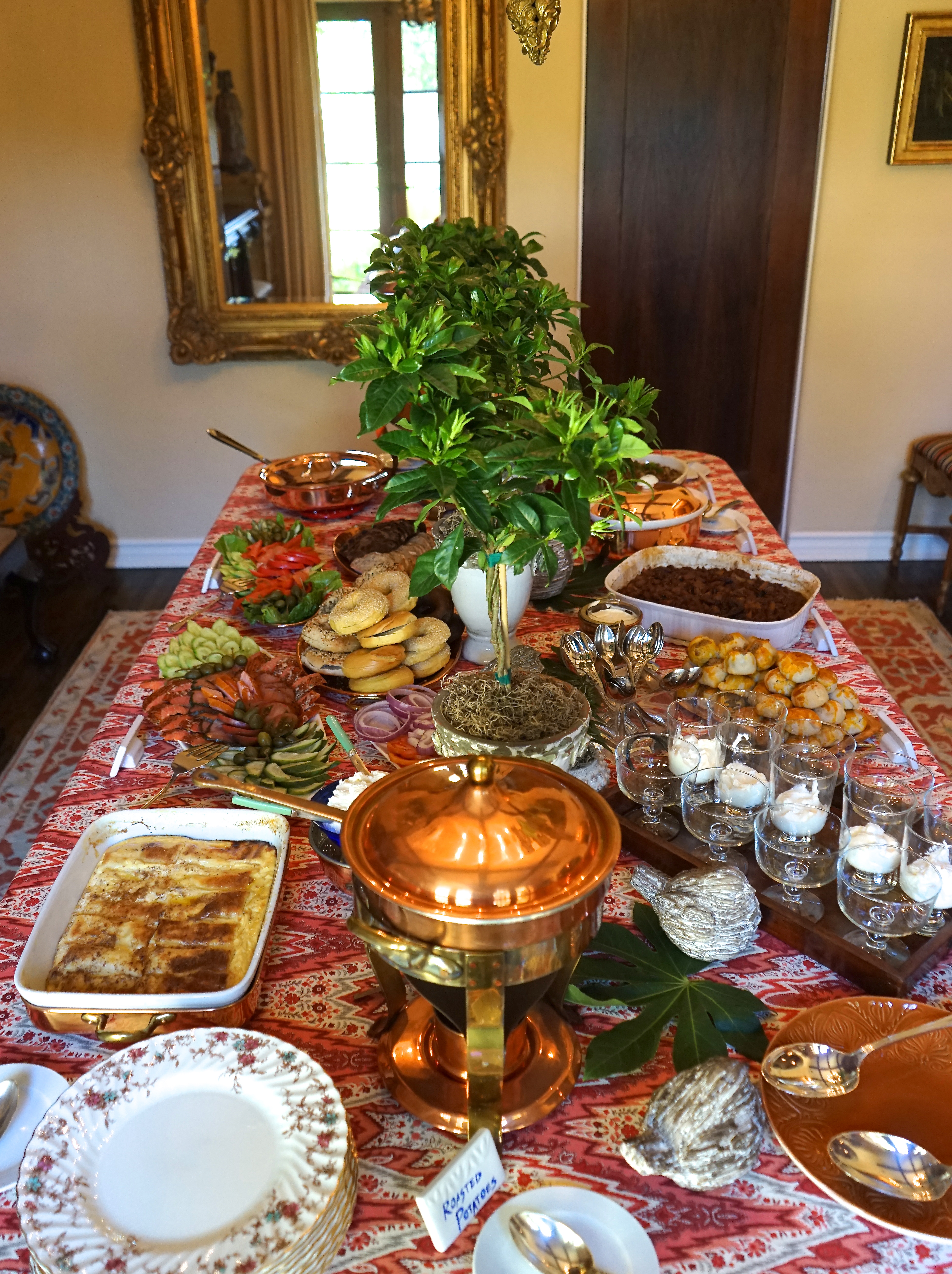 New Year's Day Brunch: Tabletop