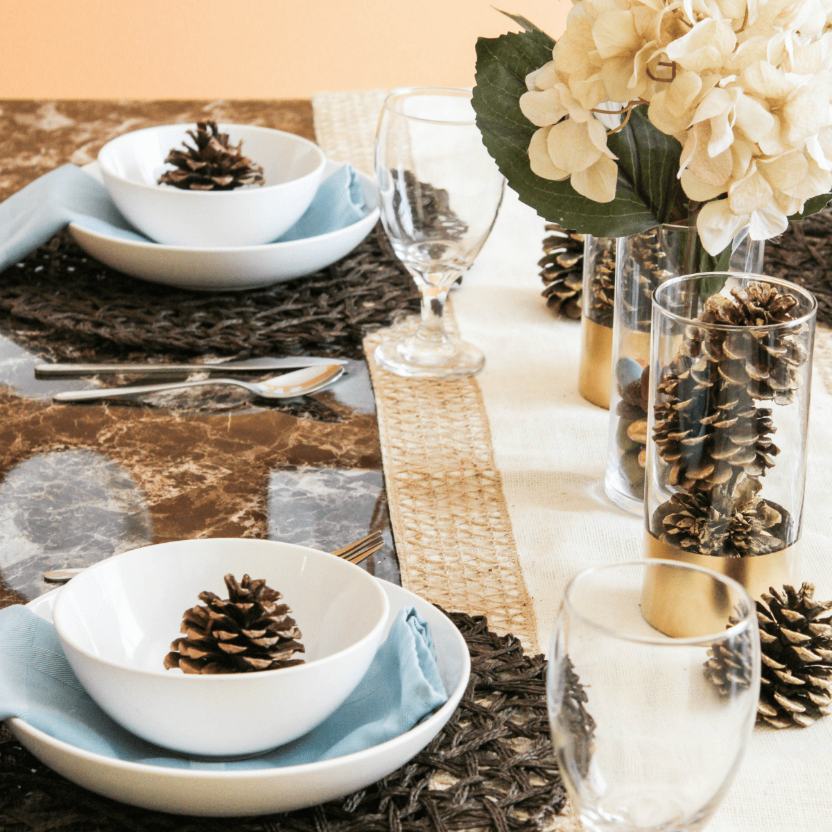 Fall Table Setting & How I Created it Frugally – At Home With Zan