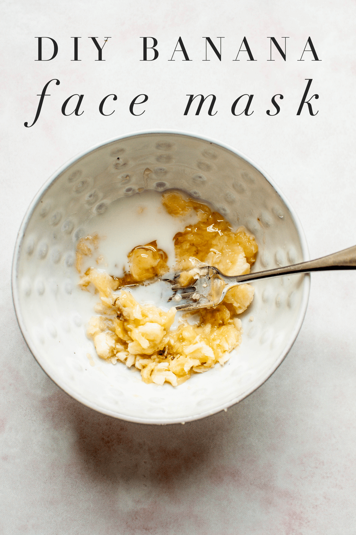 Diy banana face mask